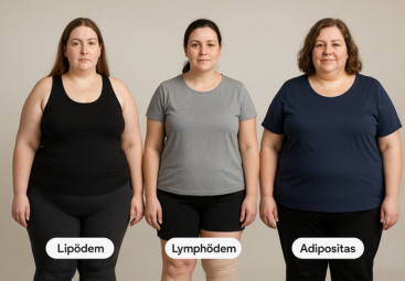 Lipödem sicher erkennen: Abregung zu Lymphödem, Adipositas und weiteren Diagnosen