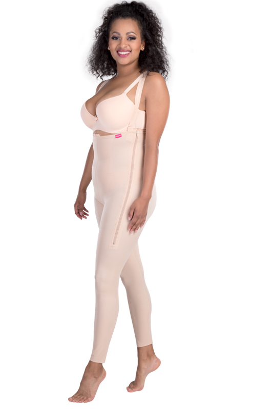 VB Comfort | Postoperative Kompressionshose knöchellang | Ansicht 2 | beige