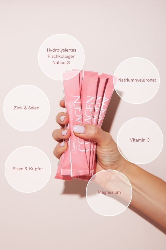 LIPOELASTIC Collagen | Kollagengetränk - Fischkollagen mit Vitamin C und Mineralien | Ansicht 3