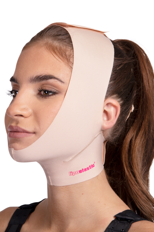 FM 02 | Postoperative Gesichtsbandage | Ansicht 1 | beige