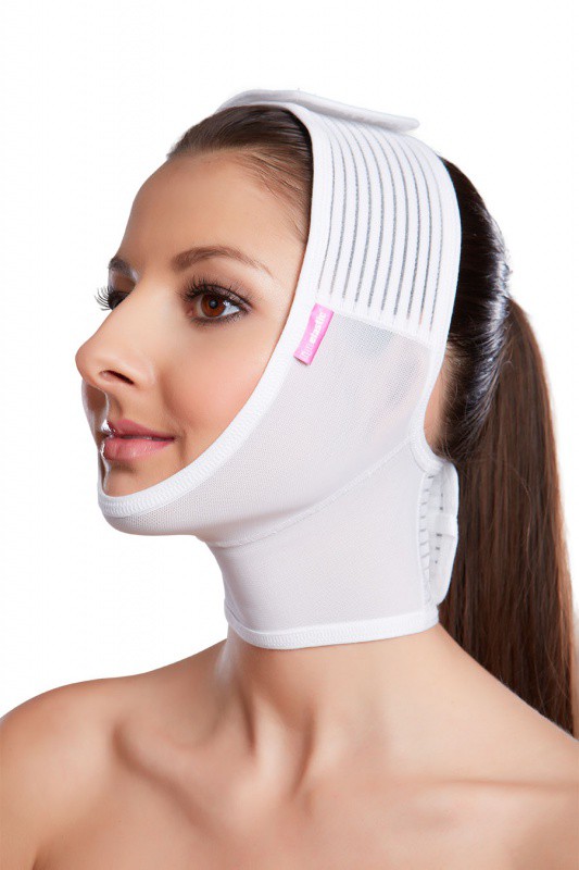 FM extra | Postoperative Gesichtsbandage | Ansicht 1 | weiβ