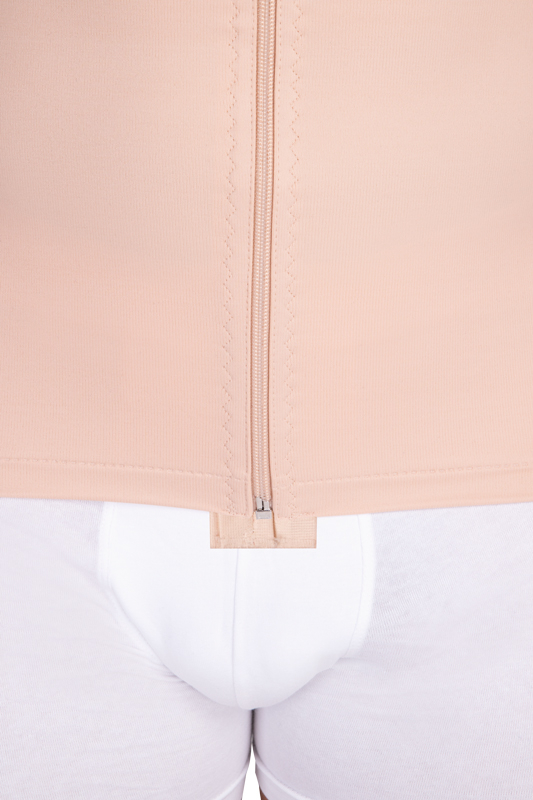 MTmL Comfort | Postoperative Kompressionsweste ärmellos für Herren | Ansicht 6 | beige