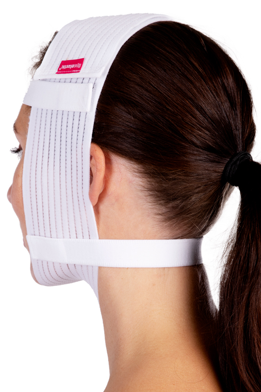 FM 01 | Postoperative Gesichtsbandage | Ansicht 4 | weiβ