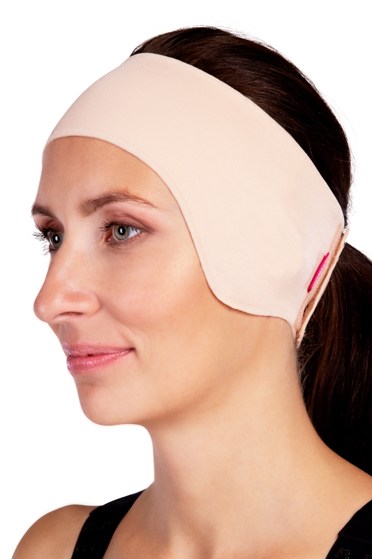 PU 03 | Postoperativer Ohrverband mit Kompression | Ansicht 1 | beige