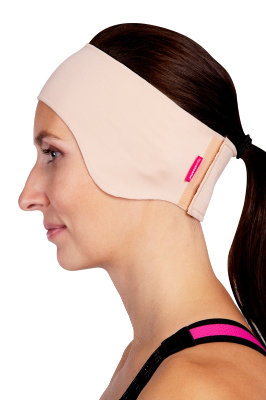 PU 03 | Postoperativer Ohrverband mit Kompression | Ansicht 2 | beige