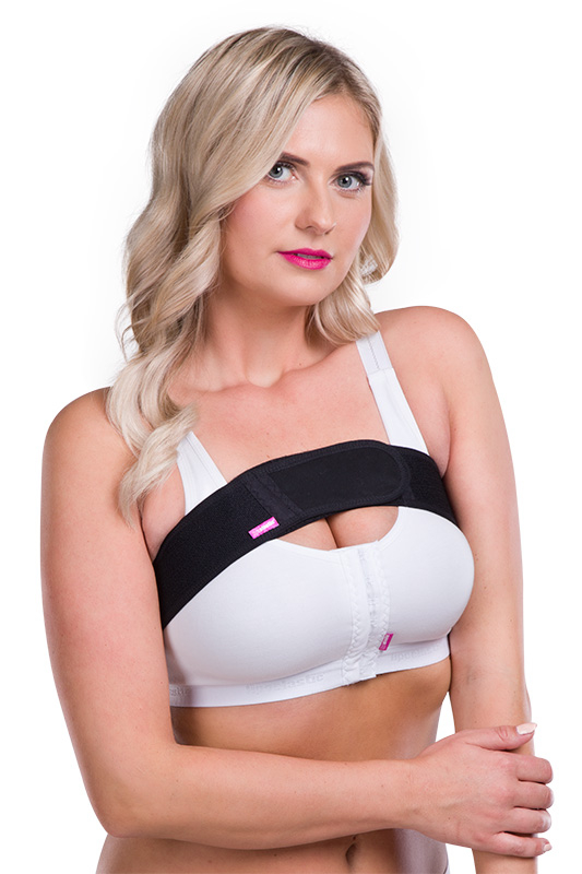 SI formed | Postoperativer Brustband - ergonomisch geformt | Ansicht 3 | beige