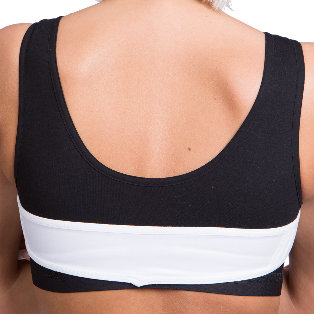 SI formed | Postoperativer Brustband - ergonomisch geformt | Ansicht 5 | weiβ