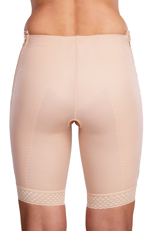 TF Comfort | Postoperative Kompressionshose oberhalb des Knies | Ansicht 2 | beige