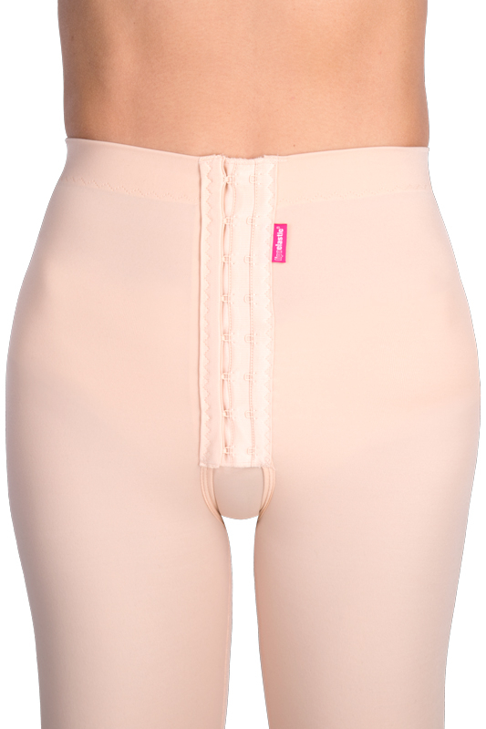 TF Variant | Postoperative Kompressionshose oberhalb des Knies | Ansicht 2 | beige