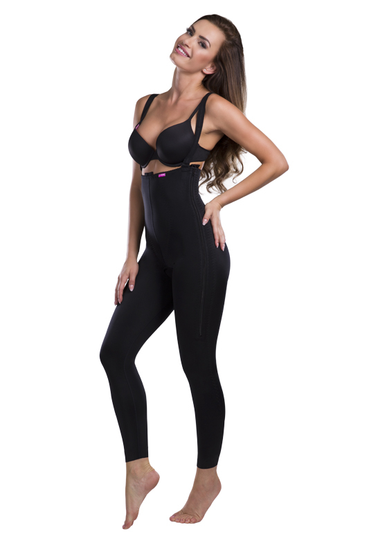 VB Comfort | Postoperative Kompressionshose knöchellang | Ansicht 1 | schwarz