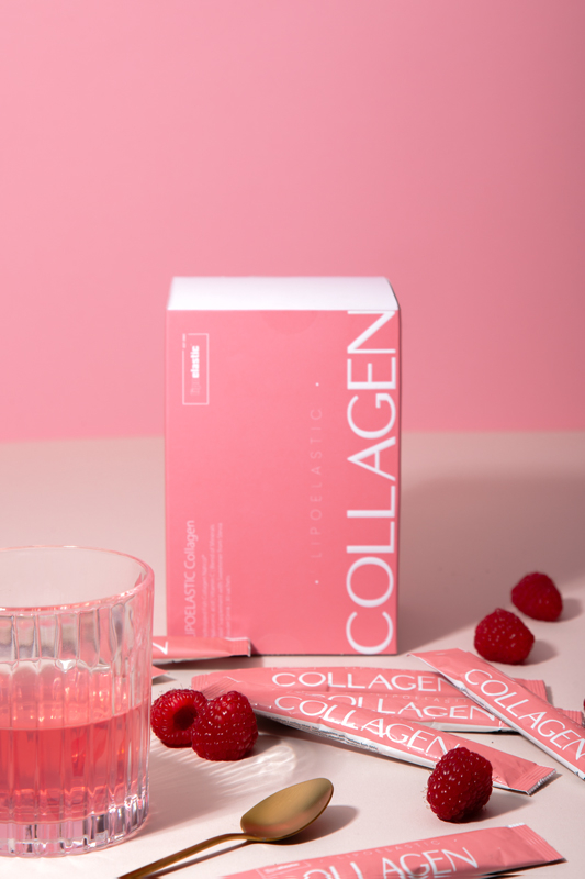 LIPOELASTIC Collagen | Kollagengetränk - Fischkollagen mit Vitamin C und Mineralien | Ansicht 1
